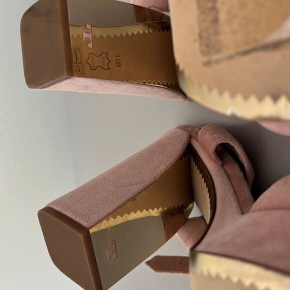 Tory Burch Loretta Velvet Platform Size 11 - Picture 8 of 14